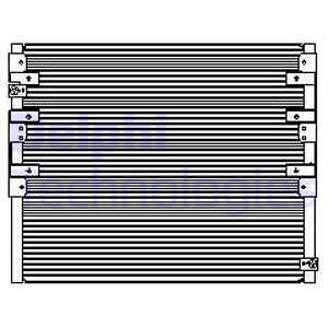 DELPHI Конденсатор, кондиционер TSP0225449