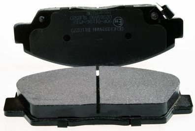 DENCKERMANN Комплект тормозных колодок, дисковый тормоз B110273
