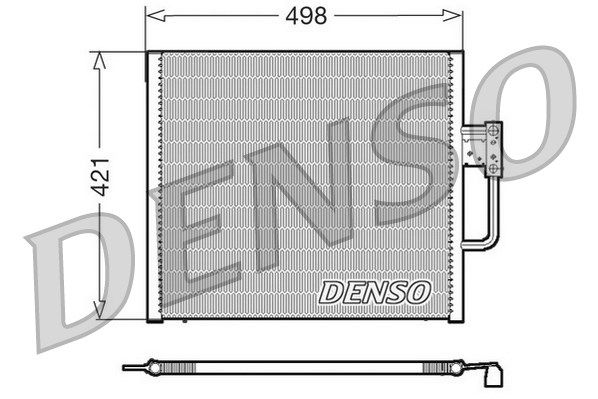 DENSO Kondensators, Gaisa kond. sistēma DCN05015