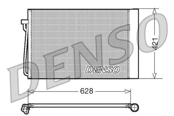 DENSO Kondensators, Gaisa kond. sistēma DCN05018