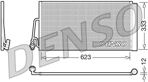 DENSO Kondensators, Gaisa kond. sistēma DCN05102
