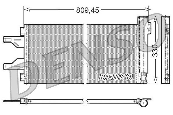 DENSO Kondensators, Gaisa kond. sistēma DCN07050