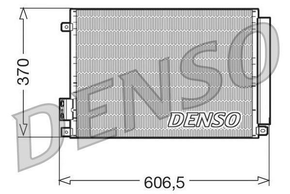 DENSO Kondensators, Gaisa kond. sistēma DCN09045