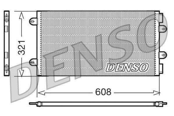 DENSO Kondensators, Gaisa kond. sistēma DCN09104