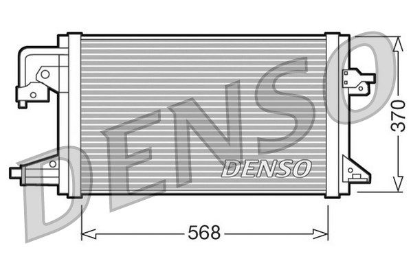 DENSO Kondensators, Gaisa kond. sistēma DCN10001