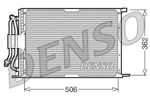 DENSO Kondensators, Gaisa kond. sistēma DCN10005