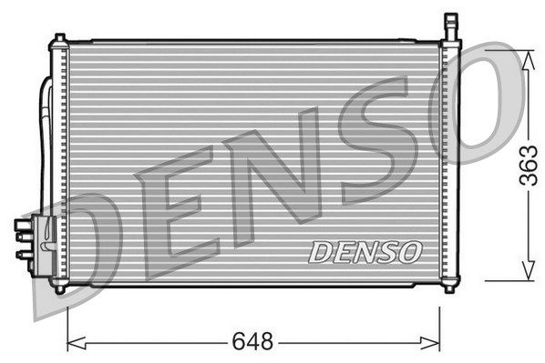 DENSO Kondensators, Gaisa kond. sistēma DCN10006