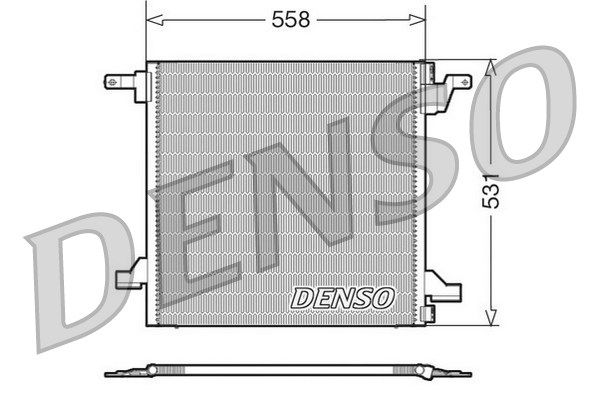 DENSO Kondensators, Gaisa kond. sistēma DCN17022