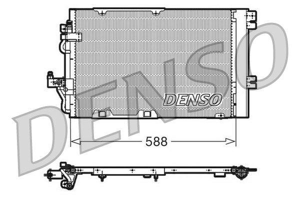 DENSO Kondensators, Gaisa kond. sistēma DCN20011
