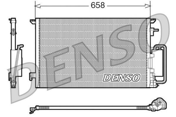 DENSO Kondensators, Gaisa kond. sistēma DCN20032