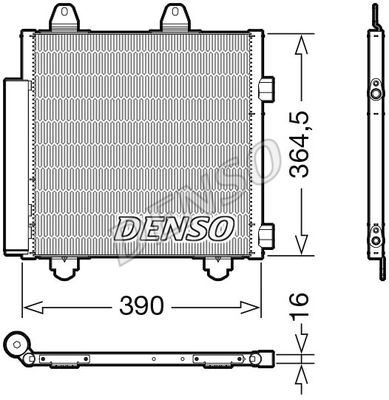 DENSO Kondensators, Gaisa kond. sistēma DCN21033