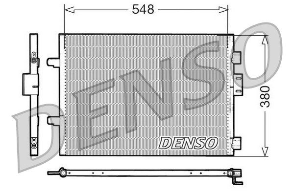 DENSO Kondensators, Gaisa kond. sistēma DCN23007