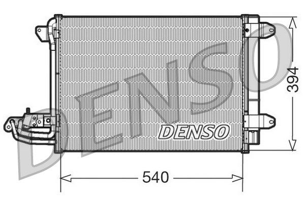 DENSO Конденсатор, кондиционер DCN32001