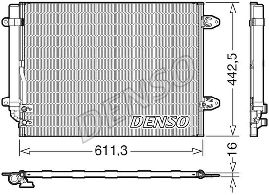 DENSO Kondensators, Gaisa kond. sistēma DCN32013