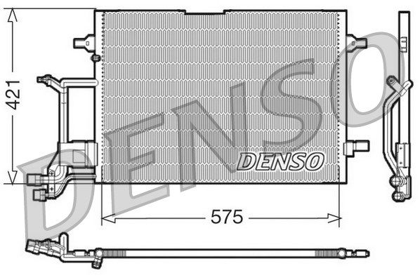 DENSO Kondensators, Gaisa kond. sistēma DCN32016