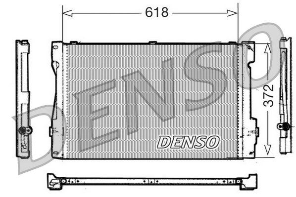 DENSO Kondensators, Gaisa kond. sistēma DCN33006