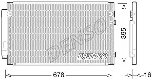 DENSO Kondensators, Gaisa kond. sistēma DCN51012
