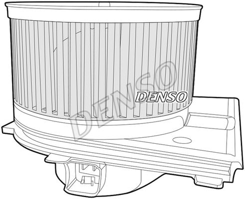 DENSO Вентилятор салона DEA02005