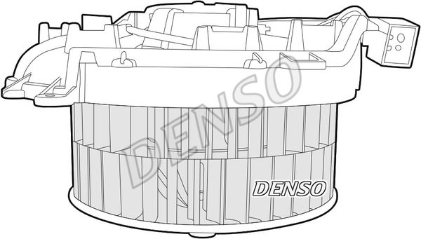 DENSO Вентилятор салона DEA17013