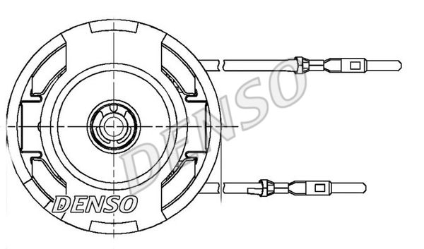 DENSO Вентилятор салона DEA21002