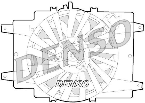 DENSO Ventilators, Motora dzesēšanas sistēma DER01008