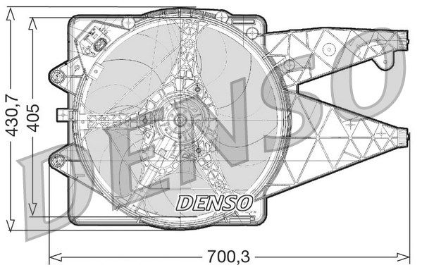 DENSO Ventilators, Motora dzesēšanas sistēma DER01020