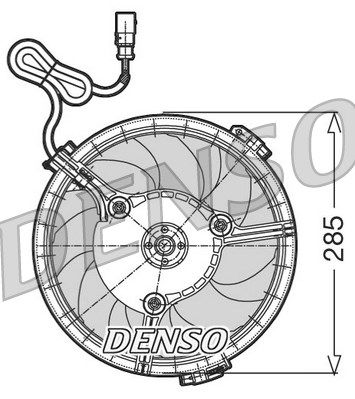 DENSO Ventilators, Motora dzesēšanas sistēma DER02005