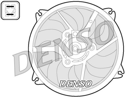 DENSO Ventilators, Motora dzesēšanas sistēma DER07006