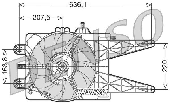 DENSO Ventilators, Motora dzesēšanas sistēma DER09014