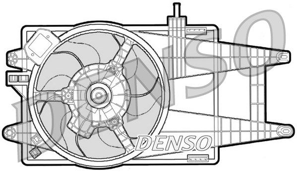 DENSO Ventilators, Motora dzesēšanas sistēma DER09040