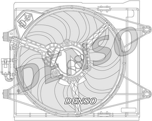 DENSO Ventilators, Motora dzesēšanas sistēma DER09051