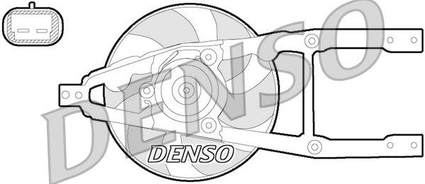 DENSO Ventilators, Motora dzesēšanas sistēma DER09055