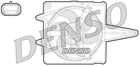 DENSO Ventilators, Motora dzesēšanas sistēma DER09056