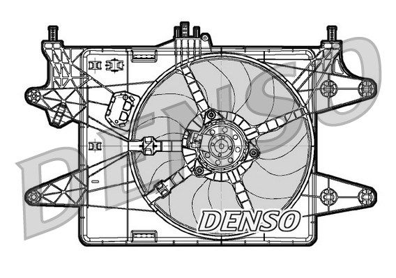 DENSO Ventilators, Motora dzesēšanas sistēma DER09081