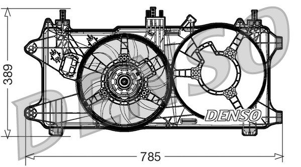 DENSO Ventilators, Motora dzesēšanas sistēma DER09084