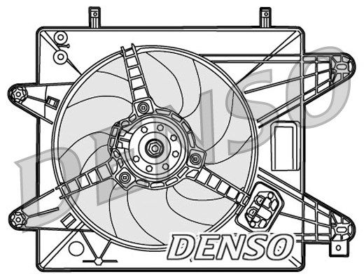 DENSO Ventilators, Motora dzesēšanas sistēma DER09088