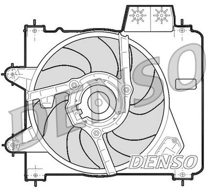 DENSO Ventilators, Motora dzesēšanas sistēma DER09244