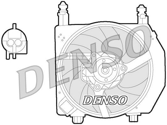 DENSO Ventilators, Motora dzesēšanas sistēma DER10006