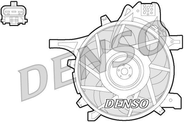 DENSO Ventilators, Motora dzesēšanas sistēma DER20012