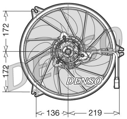 DENSO Ventilators, Motora dzesēšanas sistēma DER21010