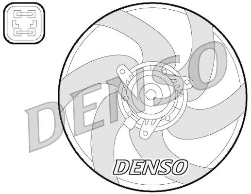 DENSO Ventilators, Motora dzesēšanas sistēma DER21022