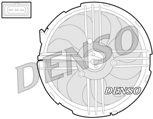 DENSO Ventilators, Motora dzesēšanas sistēma DER32009