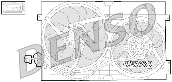 DENSO Ventilators, Motora dzesēšanas sistēma DER32010