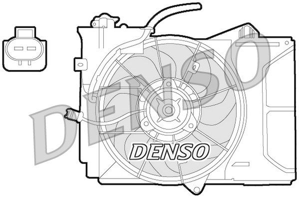 DENSO Ventilators, Motora dzesēšanas sistēma DER50001