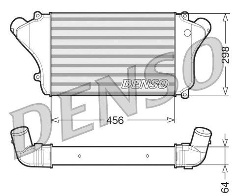 DENSO Starpdzesētājs DIT45004