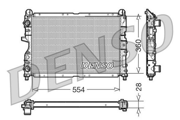 DENSO Radiators, Motora dzesēšanas sistēma DRM01003