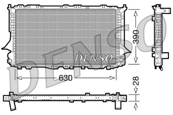 DENSO Radiators, Motora dzesēšanas sistēma DRM02006