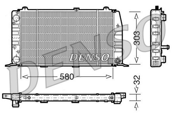 DENSO Radiators, Motora dzesēšanas sistēma DRM02010
