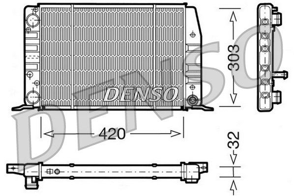 DENSO Radiators, Motora dzesēšanas sistēma DRM02012