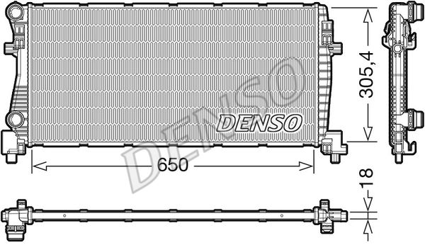 DENSO Radiators, Motora dzesēšanas sistēma DRM02017